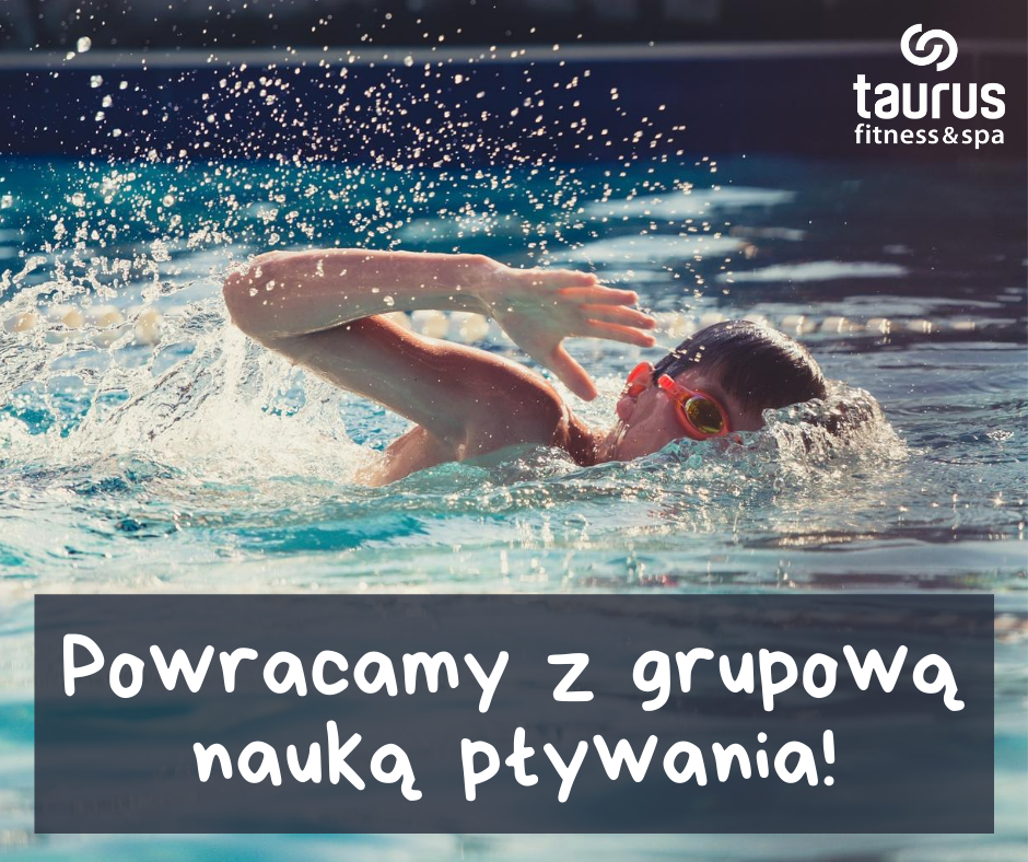 Powracamy z grupową nauką pływania dla dzieci!