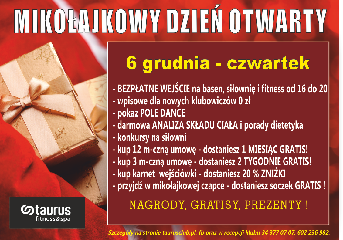 MIKOŁAJKOWY DZIEŃ OTWARTY