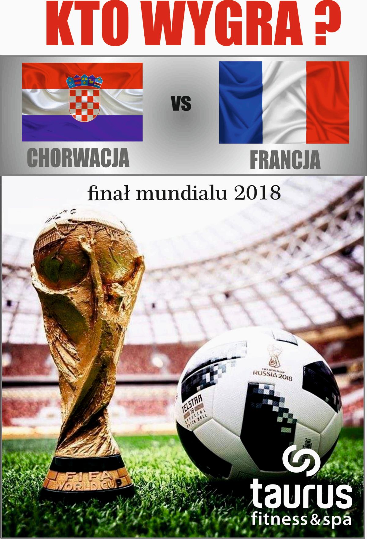 FINAŁ MUNDIALU - konkurs fb