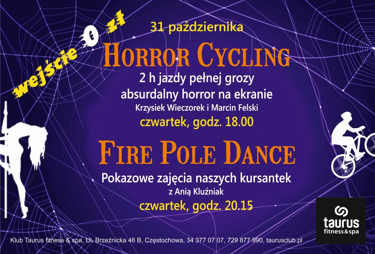 FIRE POLE DANCE I HORROR CYCLING