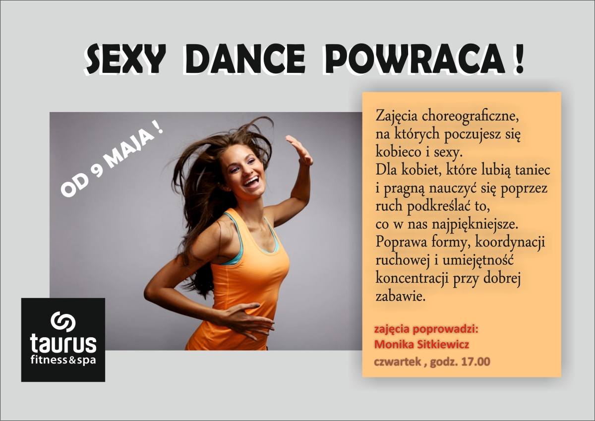 Sexy Dance znowu w grafiku już od 9 maja !