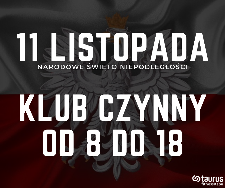 11 listopada Klub czynny!