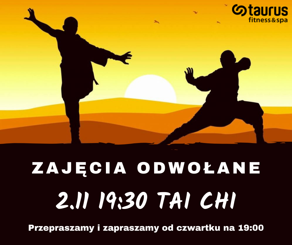 Tai chi 2.11 nie odbędzie się