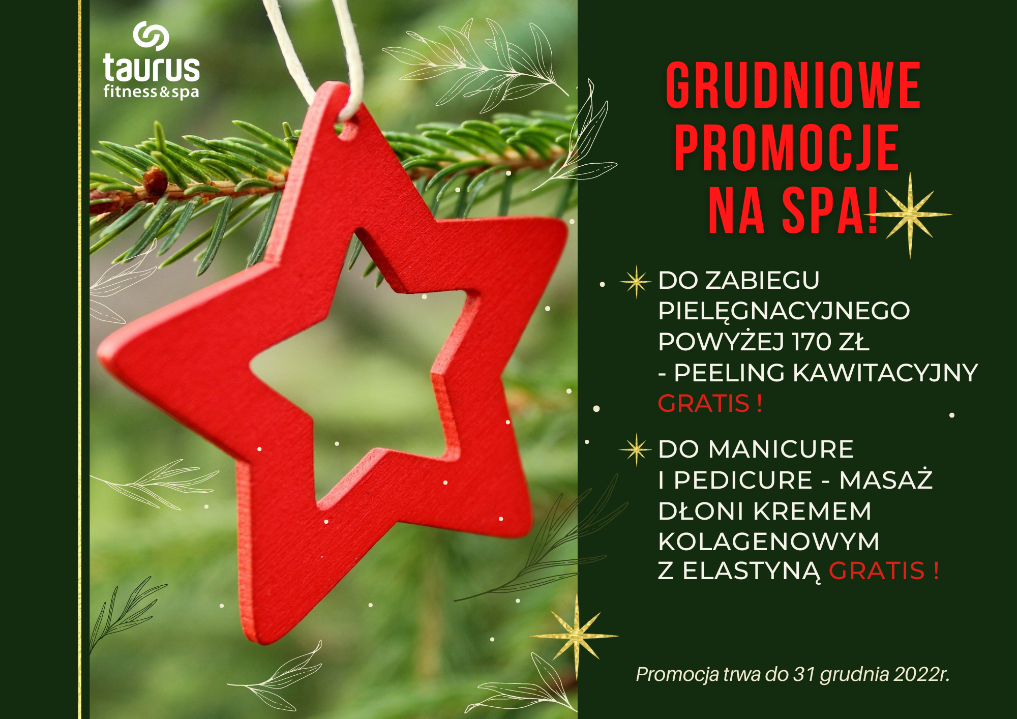 Grudniowe Promocje na SPA!