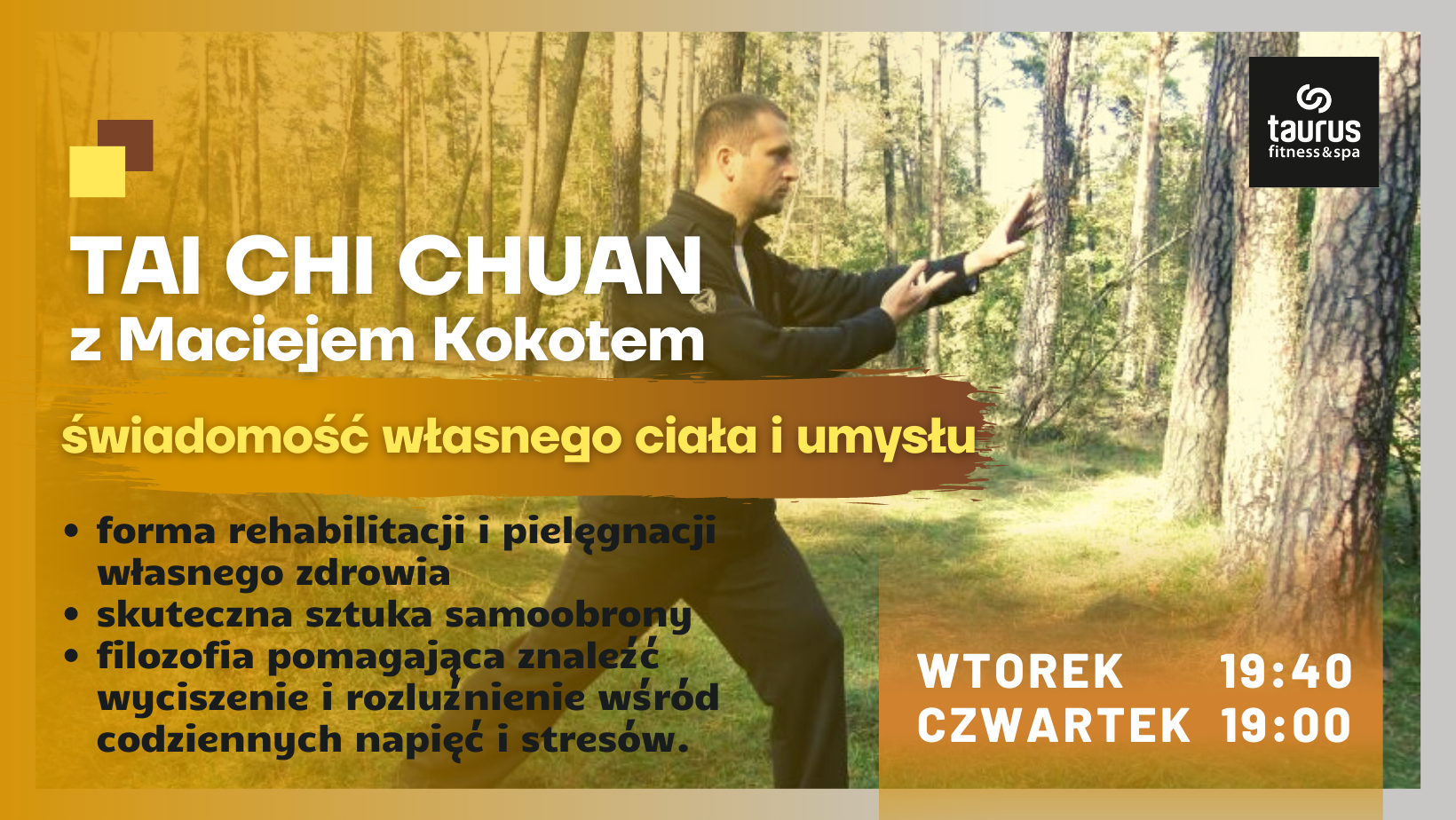 TAI CHI CHUAN  z Maciejem Kokotem