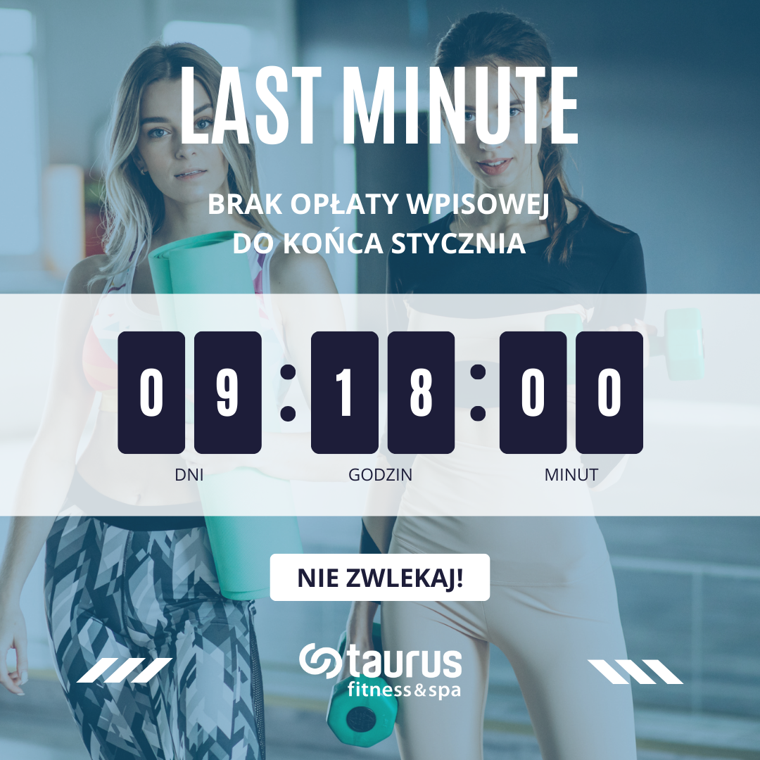 Promocja last minute! Zagwarantuj sobie niską cenę przez cały rok bez opłaty wpisowej!